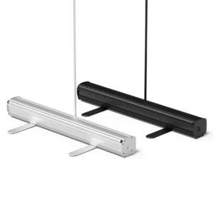 Rite Quest Rollup - 850mmW x 2090mmH, Anodised Aluminium