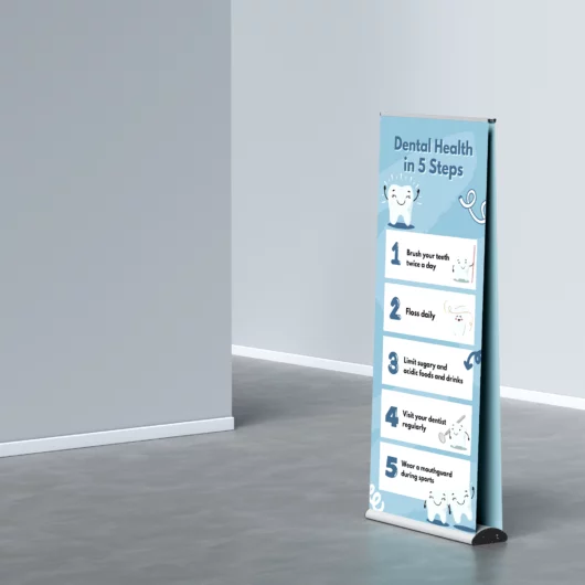 Rite Gem Double-sided Rollup