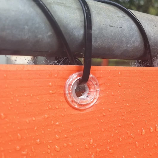Clear Eyelets for Signage, Banners and Tarpaulins