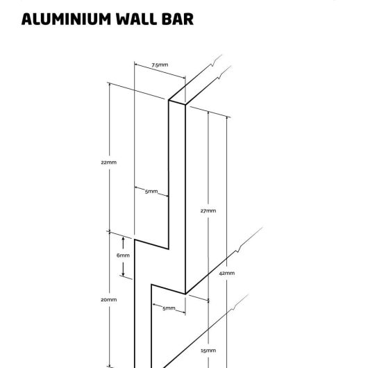 Aluminium Wall Bar