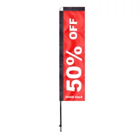 Square Flag Pole