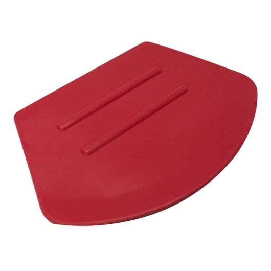 Semi Curve Squeegee, Soft Red