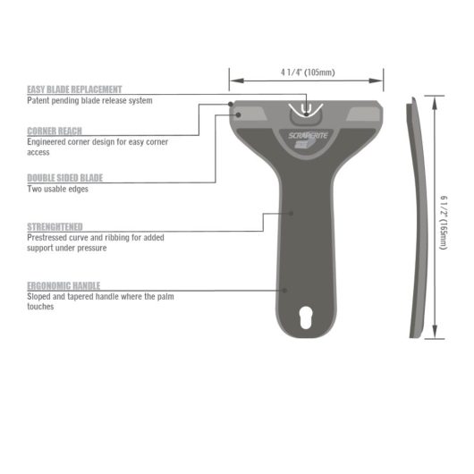 Scraperite Tradesman Wide Holder