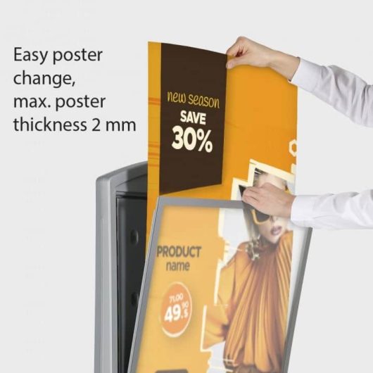 Master Sign Poster Freestanding Sign