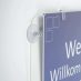 Clear Frame with Suction Cups