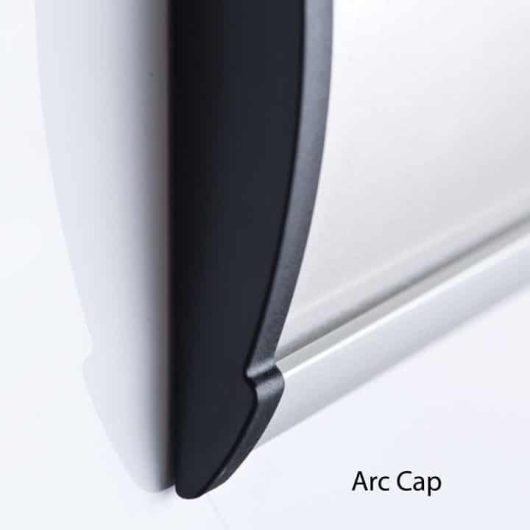 52mm Wall Sign with Flat End Caps