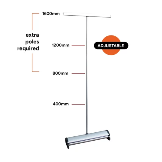PocketRocket Height-Adjustable Rollup