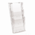 3 Tier A4 Portrait Wall Brochure Holder