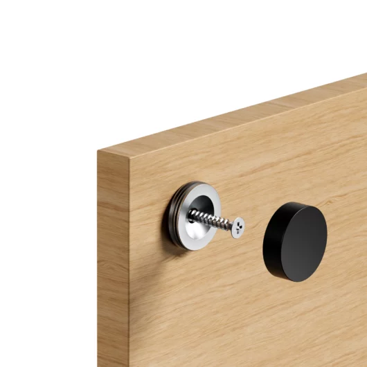 Black Screw Cap