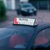 Blank Car Roof Sign